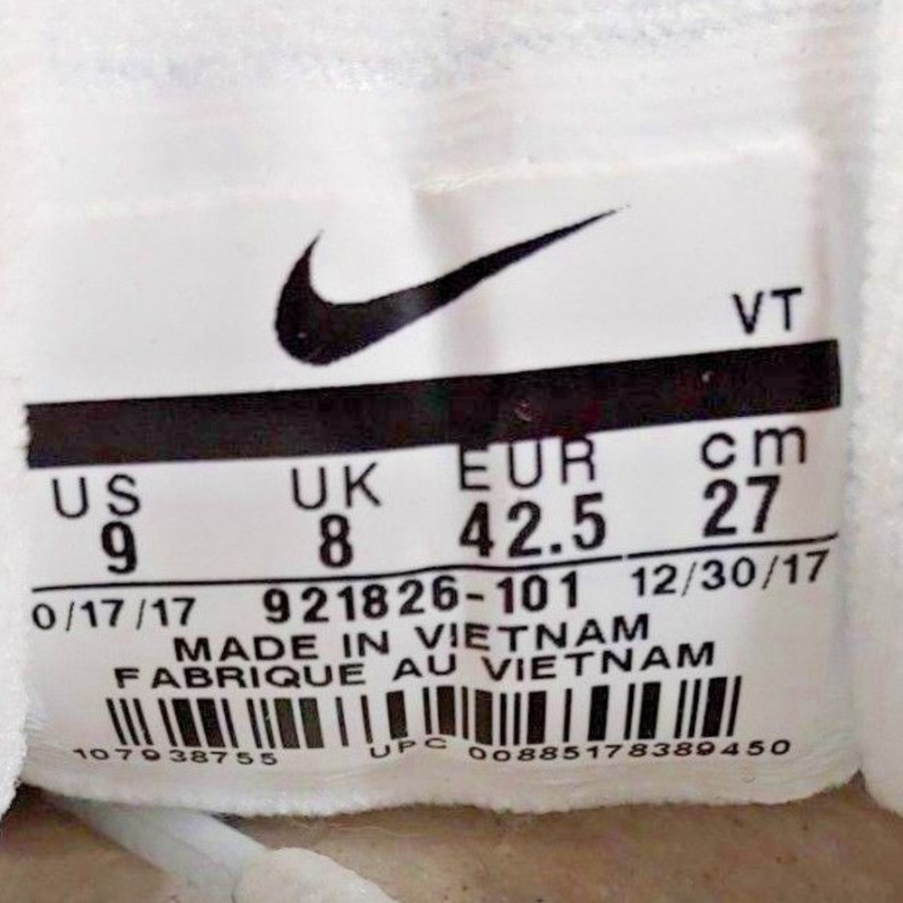 Nike Air Max 97 Triple White Sneakers - Picture 3 of 8